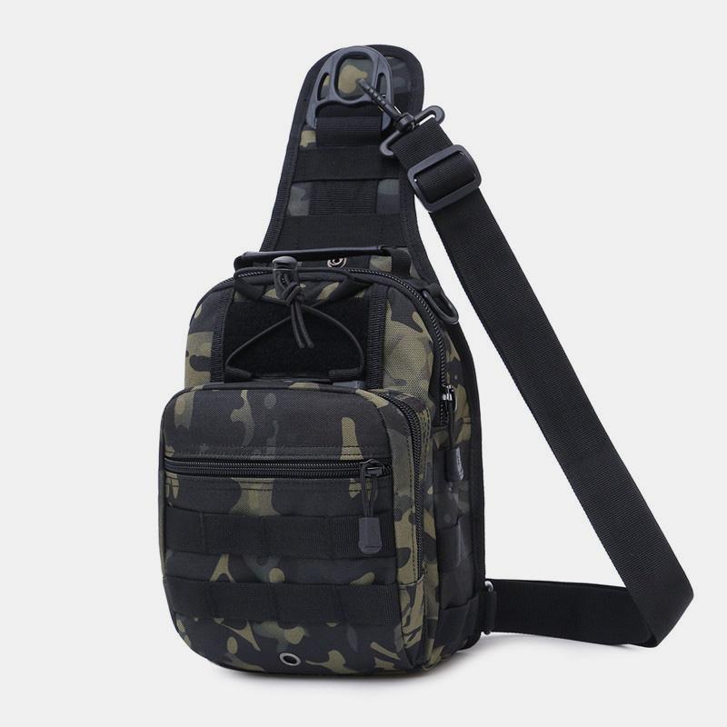 4-Wege-Verwendung Camouflage Multifunktionale Outdoor-Schultertasche