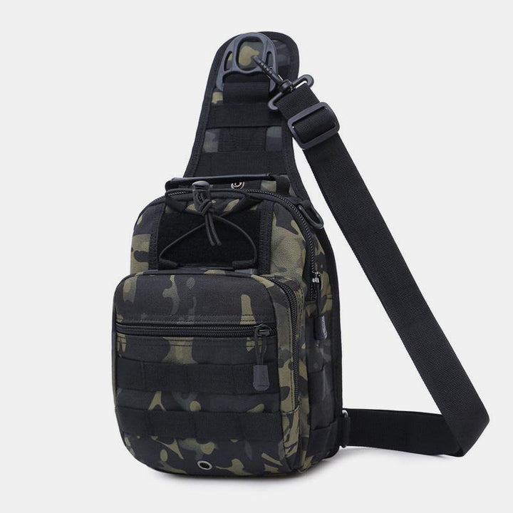 4-Wege-Verwendung Camouflage Multifunktionale Outdoor-Schultertasche