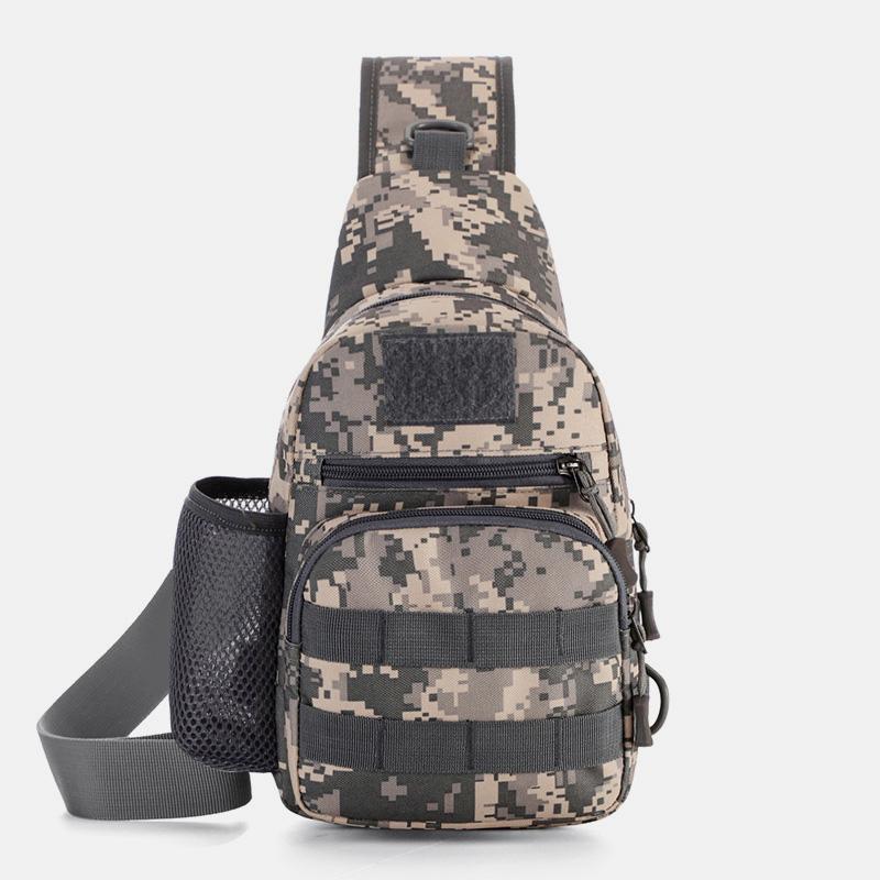 Camouflage Wasserdichte Multifunktionale Schultertasche Für Den Außenbereich