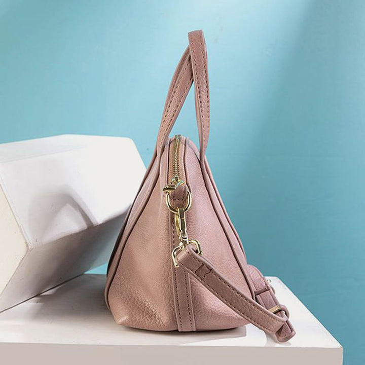 Kleine Hobo-Handtasche aus weichem Leder, modische Umhängetasche