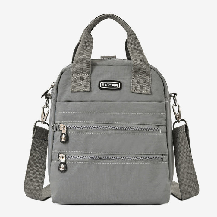 Mehrzweck-Rucksack für Damen, wasserdichte, tragbare Schultertasche aus Nylon