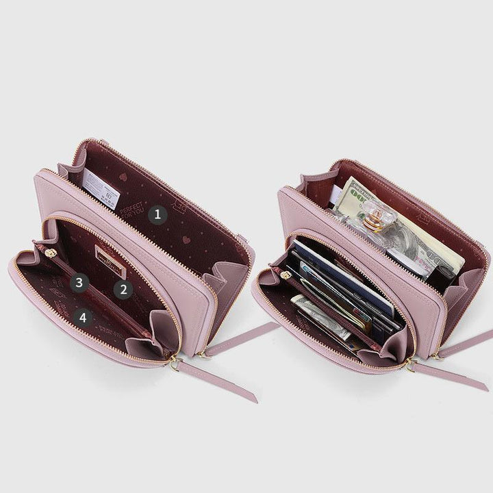 Handytasche mit großem Fassungsvermögen, Umhängetasche