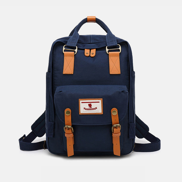 Wasserdichter Reiserucksack im Vintage-Stil im College-Stil