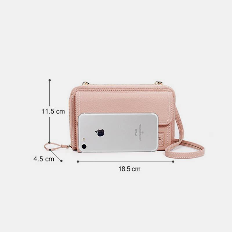 Lässige Handtasche mit großem Fassungsvermögen, Umhängetasche für Telefon