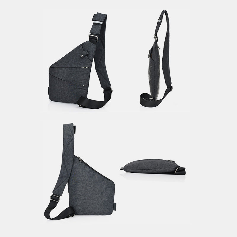 Multifunktionale wasserdichte Schultertasche Brusttasche Sport