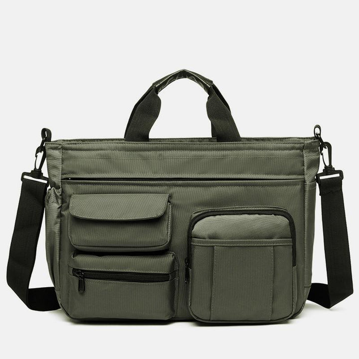Wasserabweisende multifunktionale Crossbody-Laptop-Handtasche