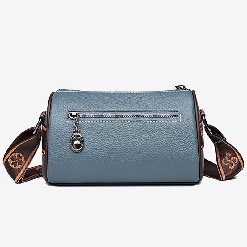 Retro Lady Unterarm Tasche Breiter Riemen Einfache Frauen Umhängetasche