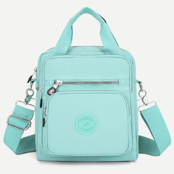 Leichte Umhängetasche aus Nylon für Damen, Handtasche mit mehreren Taschen, Schultertaschen