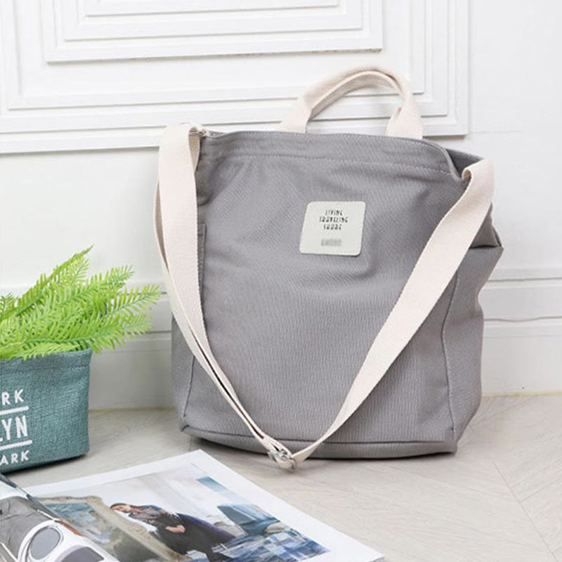 Tragetasche für Damen, für den täglichen Ausflug, große Kapazität, Canvas-Handtasche