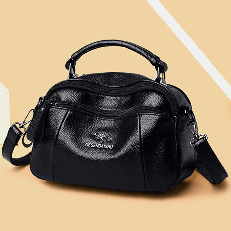Tasche mit Griff oben für Damen, große Kapazität, einfache Umhängetasche