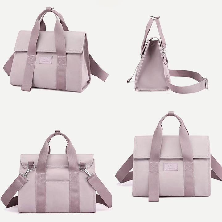 Umhängetasche für Damen aus Nylon, Schultertasche, Reisetasche, wasserdicht, mit Tragegriff oben