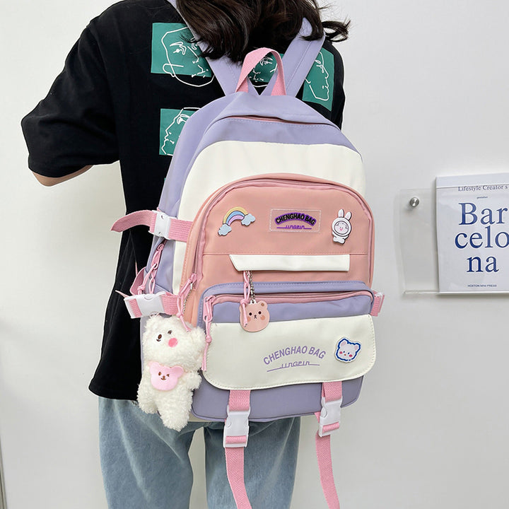 Rucksack für Teenager-Mädchen Damen Reise Schule College Laptoptasche Büchertaschen