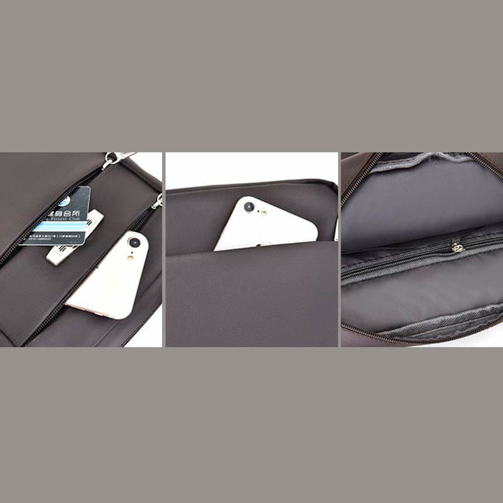 Messenger Bag für Herren, minimalistischer, leichter, lässiger Umhängerucksack