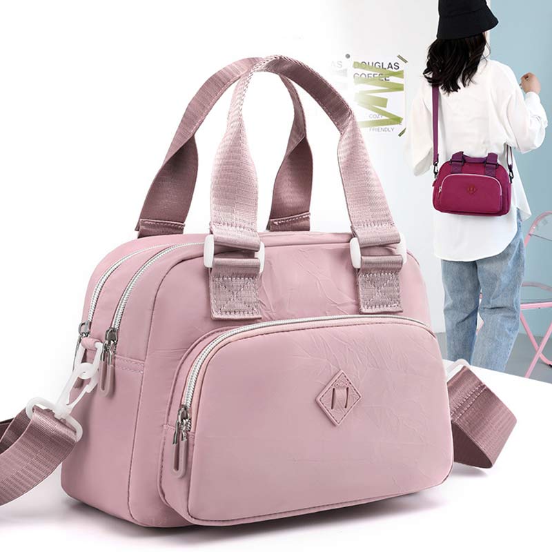 Umhängetasche für Damen, Nylon, leicht, Schultertasche, Reise-/Einkaufstasche