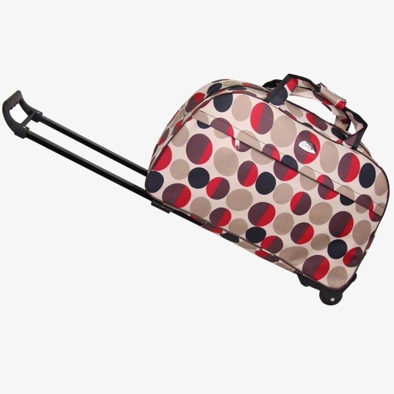 Reisetasche mit Zugstange in mehreren Stilen, wasserdichte Reisetasche
