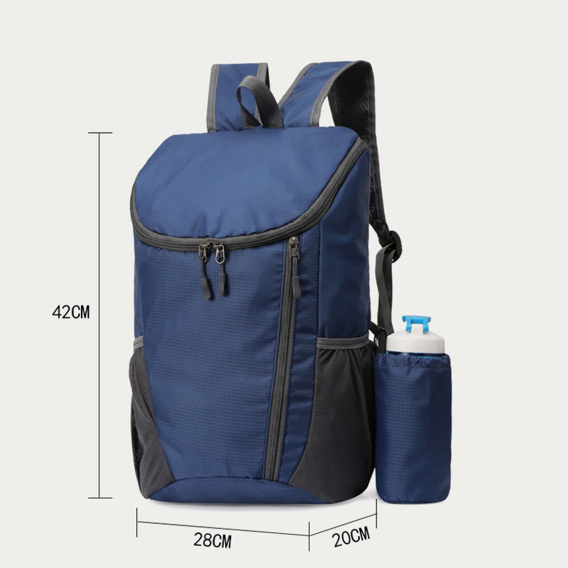 Nylon-Rucksack für Outdoor-Sportarten, faltbarer Reise-Tagesrucksack