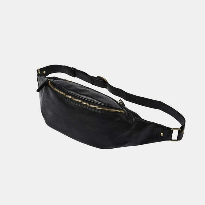 Kleine Schultertasche aus Leder, Umhängetasche, persönliche Tasche, Brust-/Schulterrucksack