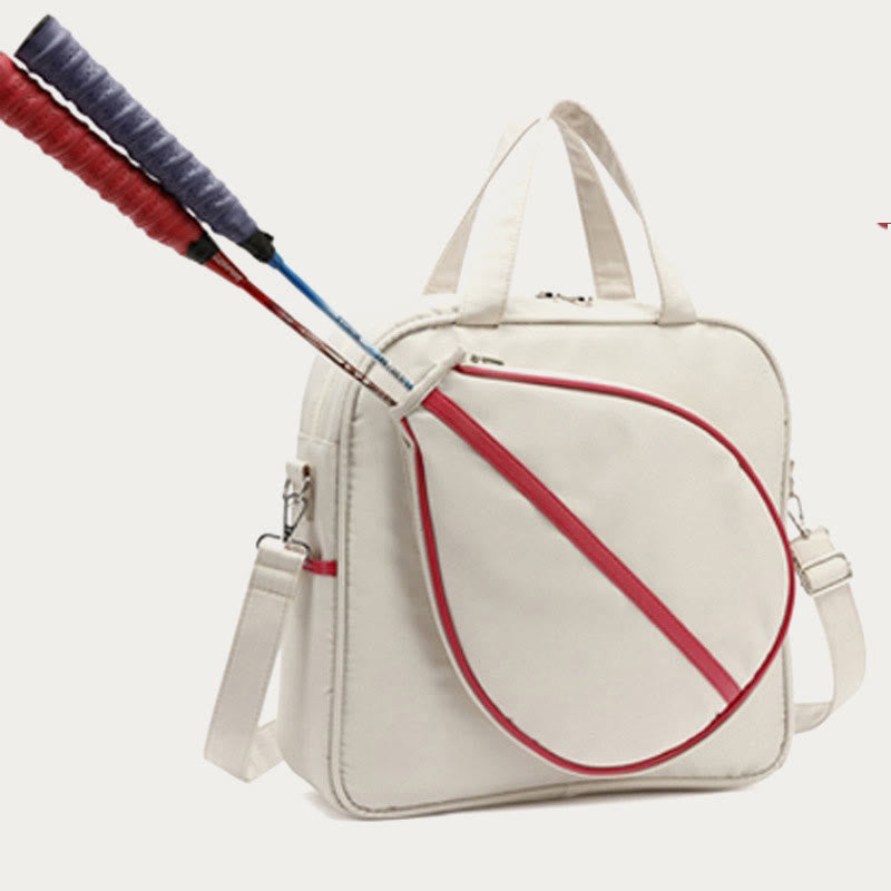 Schlägertasche für Tennis Bad Minton Umhängetasche mit großer Kapazität