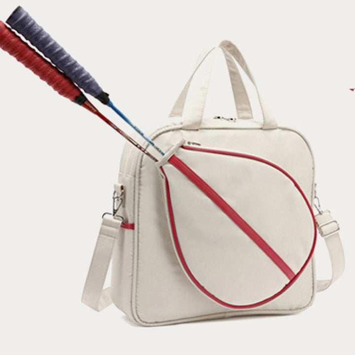Schlägertasche für Tennis Bad Minton Umhängetasche mit großer Kapazität