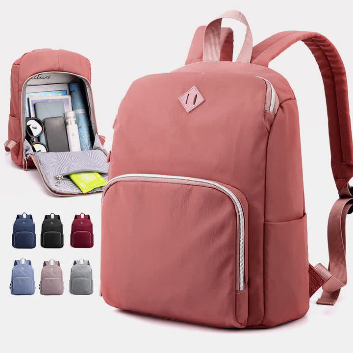 Diebstahlsicherer Rucksack für Damen, leicht, klassisch, einfach, wasserdicht, lässiger Reise-Tagesrucksack
