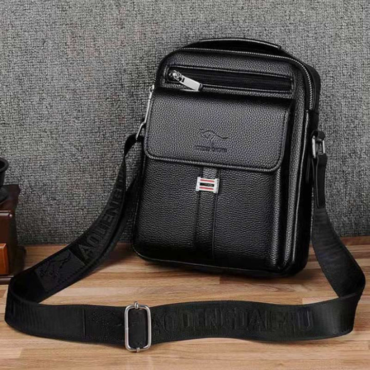 Messenger Bag für Herren, leicht, wasserdicht, Reise-Umhängetasche mit Nieten
