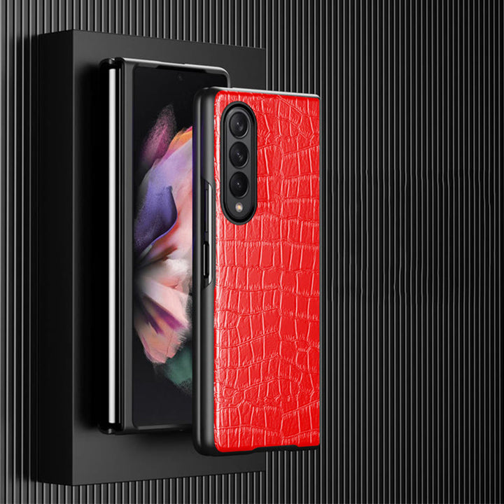 Ultradünne Handyhülle für Samsung PU-Leder-Schutzhülle