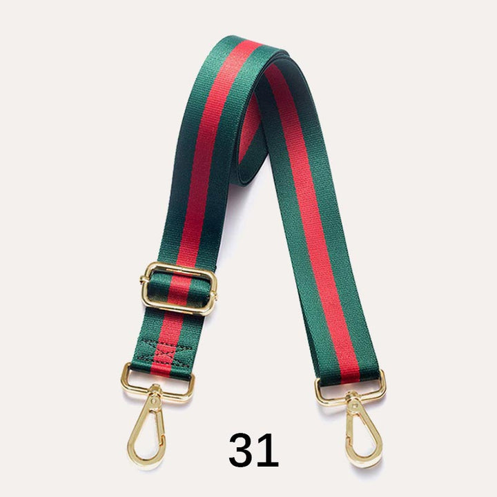 Ersatz verstellbare Crossbody Geldbörse Riemen Streifen breit
