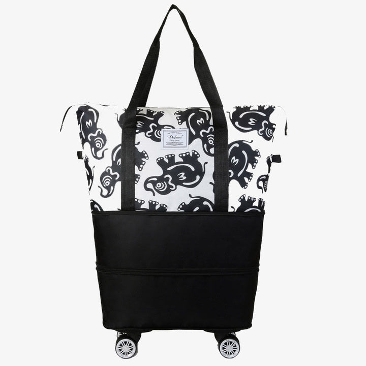 Multifunktionale Reisetasche, Trocken-/Nasstrennung, erweiterbare Fitnesstasche