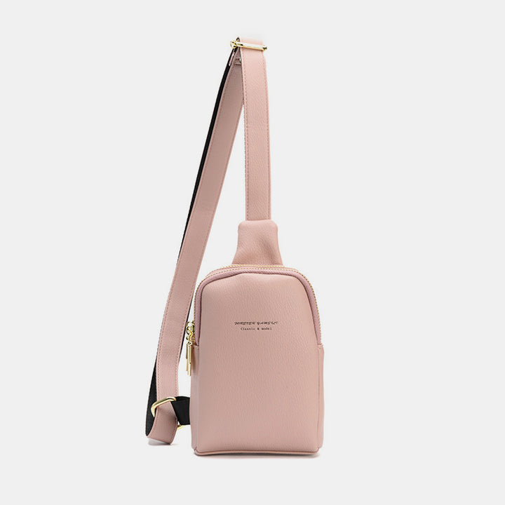 Kleine Umhängetasche, Schultertasche, Geldbörse, Brusttasche für Frauen und Mädchen