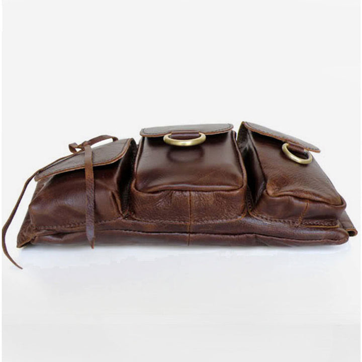 Vintage-Gürteltasche mit mehreren Taschen und großem Fassungsvermögen