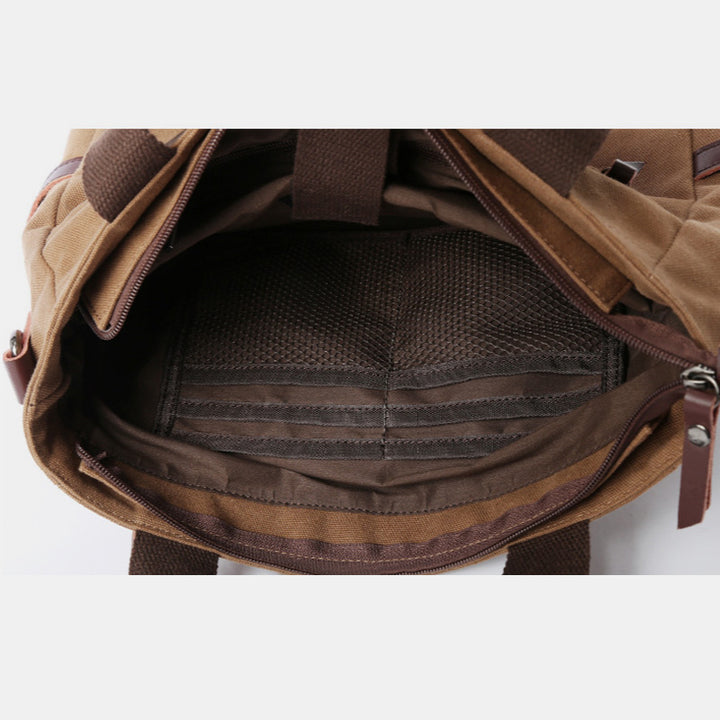 Lässige Umhängetasche mit mehreren Taschen