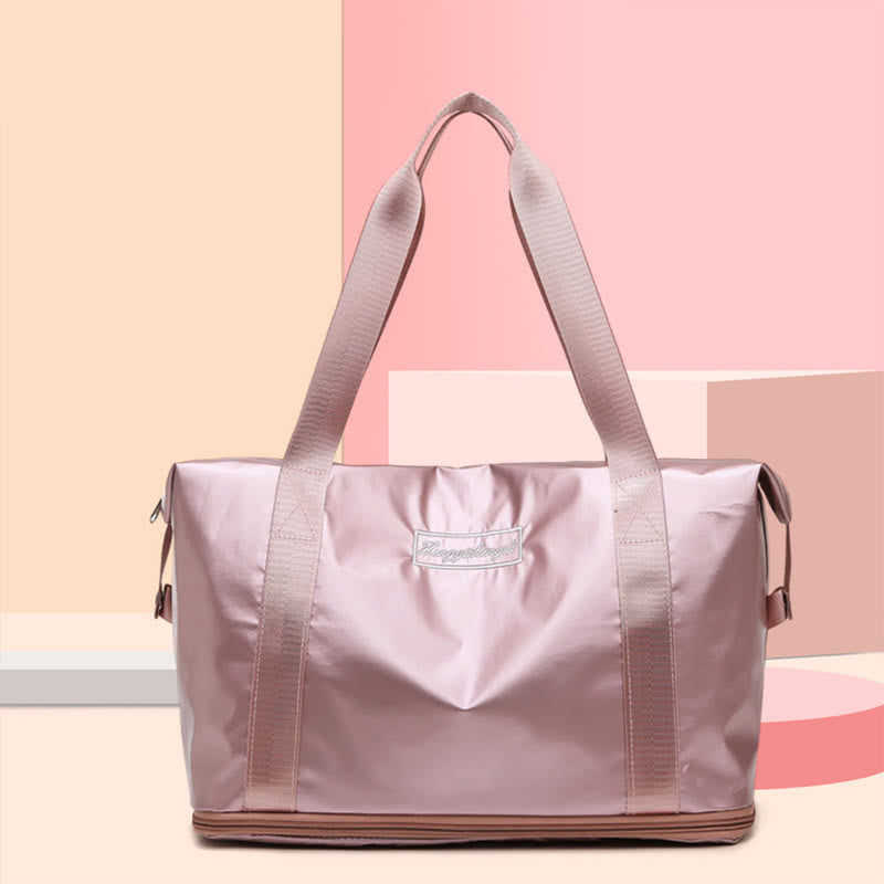 Reisetasche für Damen, Trocken-/Nasstrennung, Sporthandtasche