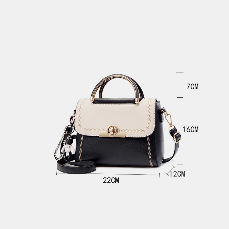 Umhängetasche für Damen, Vintage, große Kapazität, Frühlings-Umhängetasche
