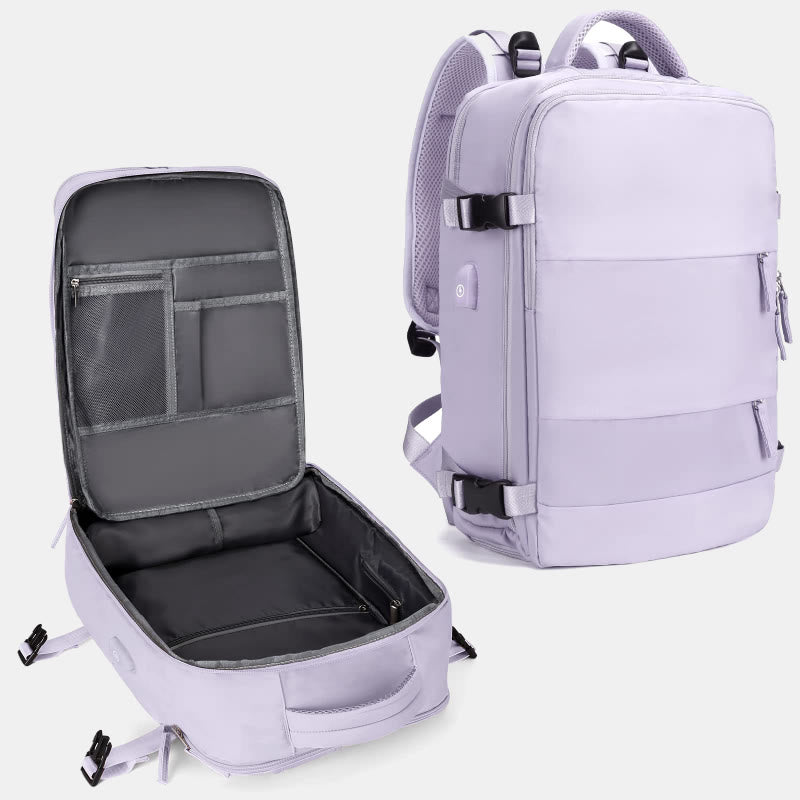 Rucksack mit mehreren Taschen für Frauen und Mädchen, Reise-Laptop-Rucksack, College-Büchertasche