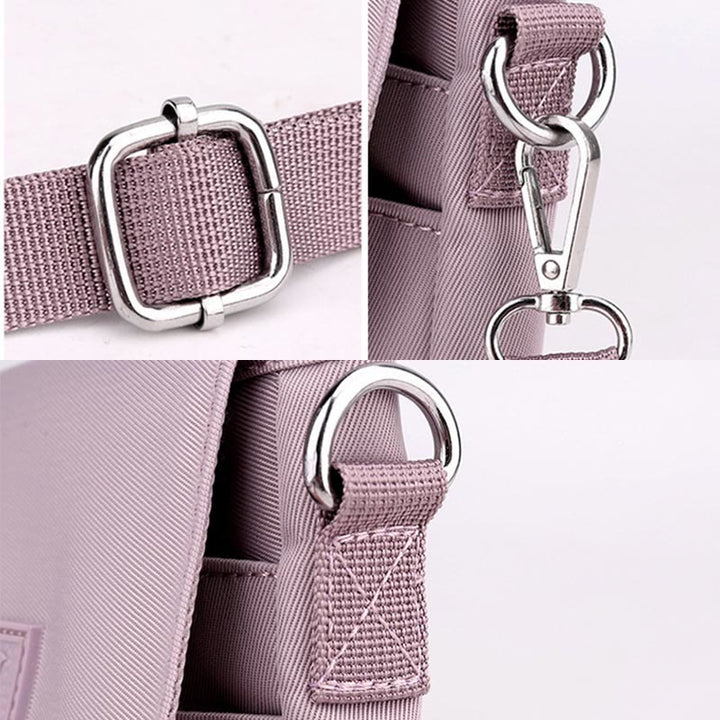 Wasserdichte Umhängetaschen aus Nylon, Handytaschen mit verstellbaren Trägern