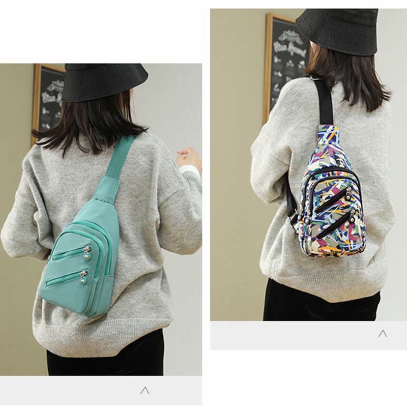 Schultertasche für Damen, großes Fassungsvermögen, wasserdicht, lässige Umhängetasche aus Nylon
