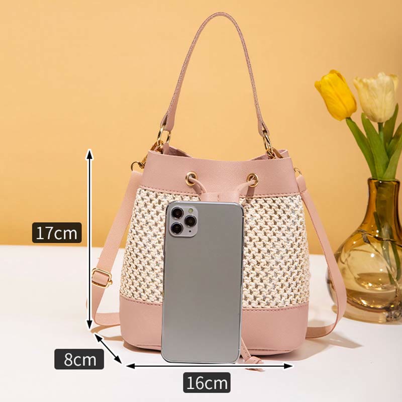 Top-Griff-Tasche für Damen PU-Leder Umhängetasche für den täglichen Einkauf