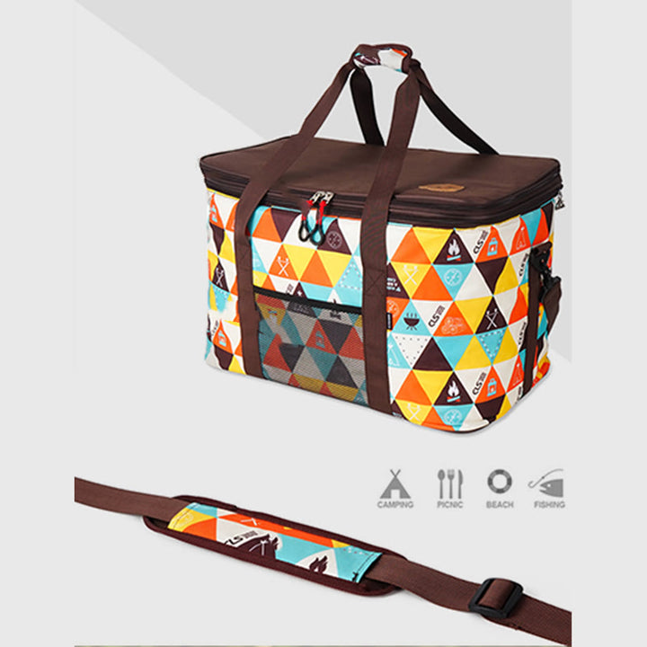 Kühltasche für Outdoor-Camping, höhenverstellbare Reisetasche