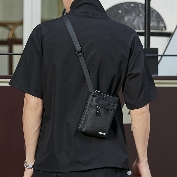 Handytasche für Herren, sportlich, klein, tragbare Umhängetasche