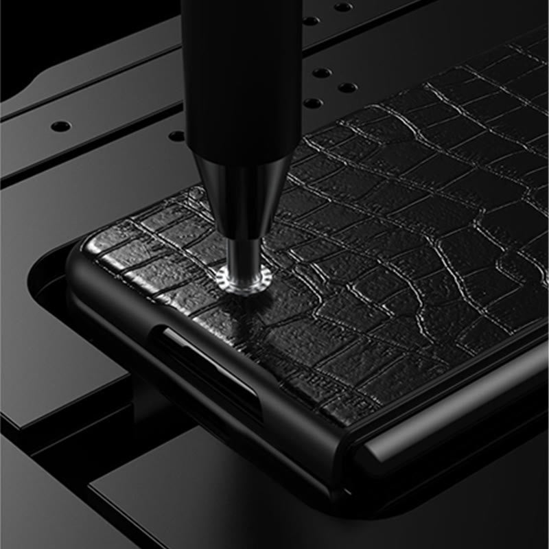 Ultradünne Handyhülle für Samsung PU-Leder-Schutzhülle