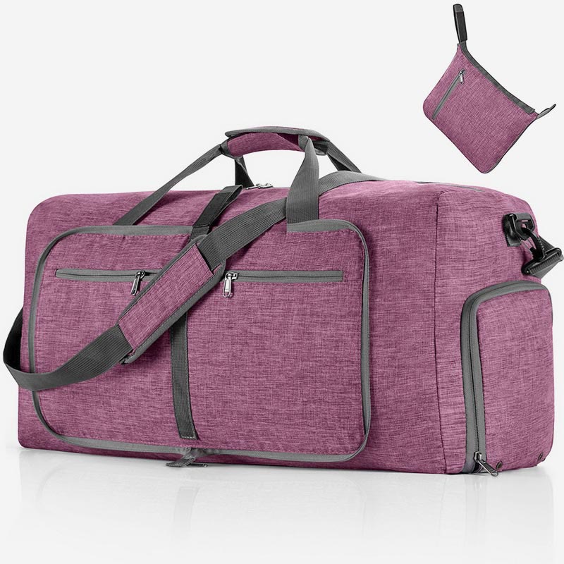 Aufbewahrungstasche für unterwegs, zusammenklappbar, tragbar, große Kapazität, Fitness-Reisetasche