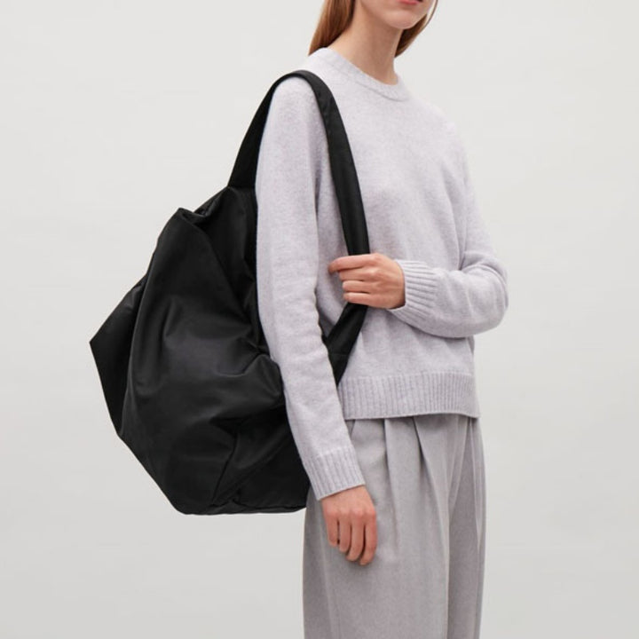 Große Kapazität, elegante Hobo-Umhängetasche, elegante Sport-/Reise-Umhängetasche