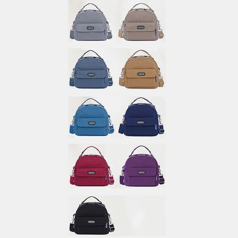 Wasserdichte 3-Wege-Handtasche, Umhängetasche, kleiner Rucksack