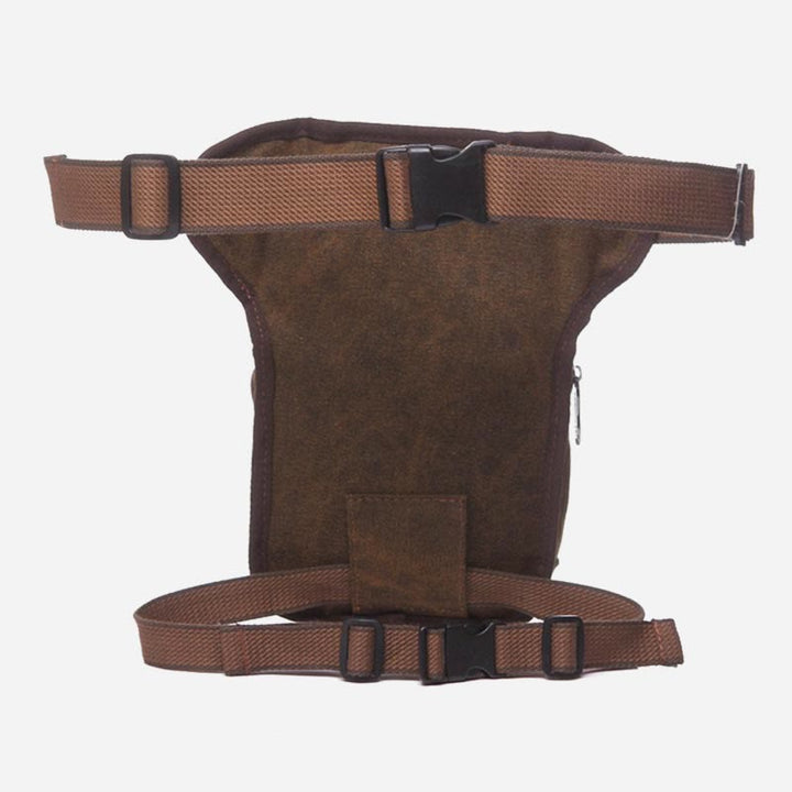 Retro-Beintasche für Herren, Outdoor-Sport, Umhängetasche aus Canvas