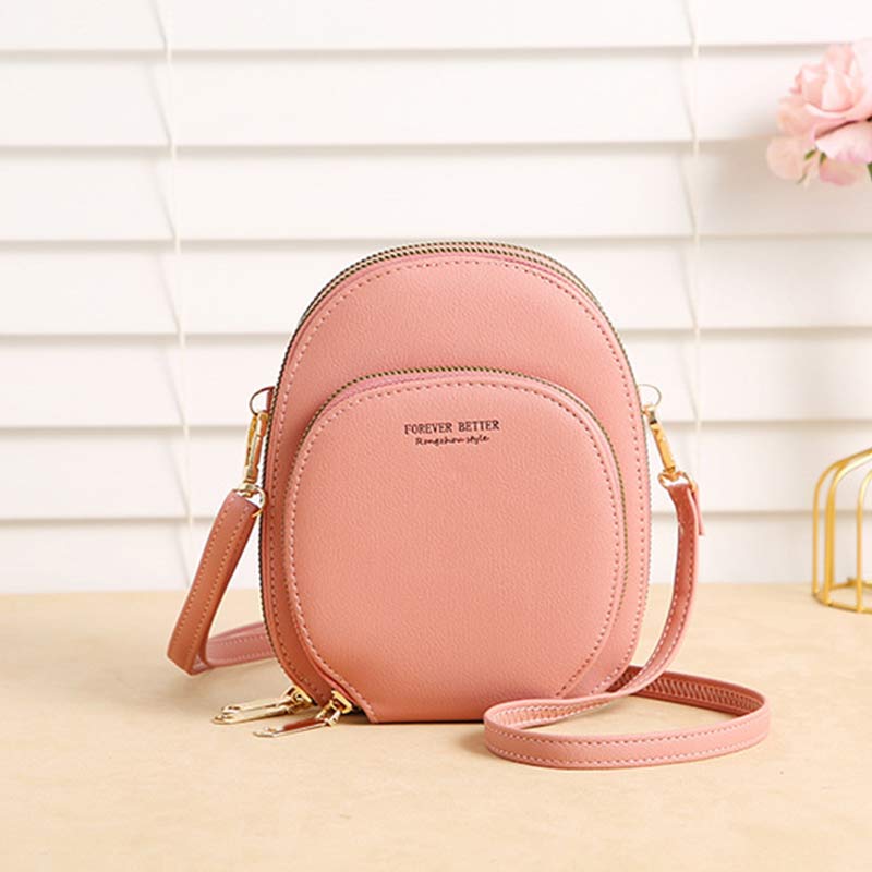 Kleine Umhängetasche, Handy-Geldbörse, Schulter-Handtasche, Kreditkarten-Geldbörse