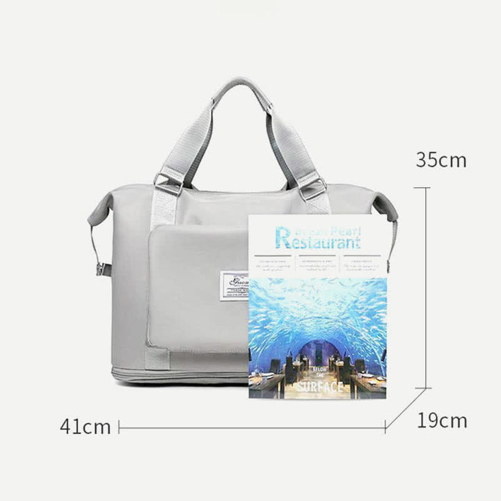 Multifunktionale Reisetasche, Handtasche, große Schultertasche, Rucksack mit Nassfach