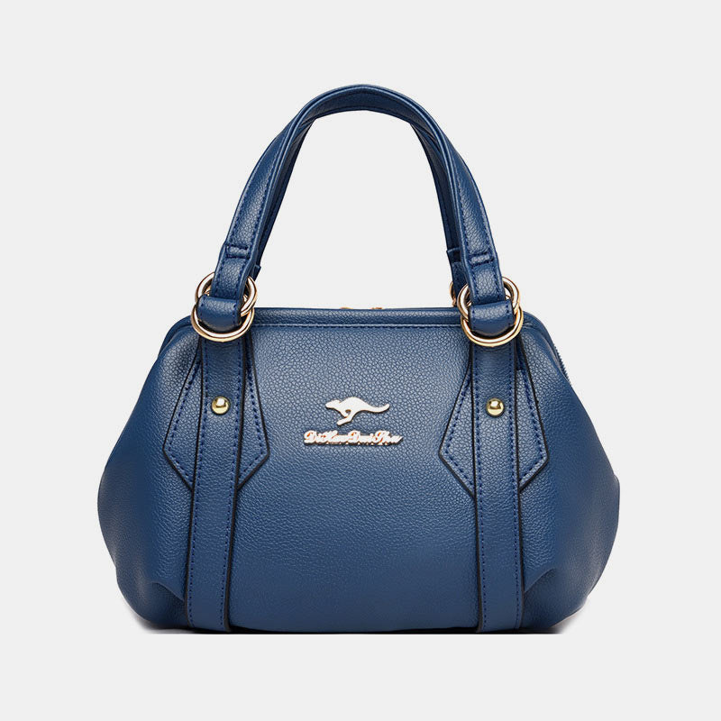 Elegante Tragetasche mit großem Fassungsvermögen und mehreren Taschen, Diebstahlschutz, Handtasche