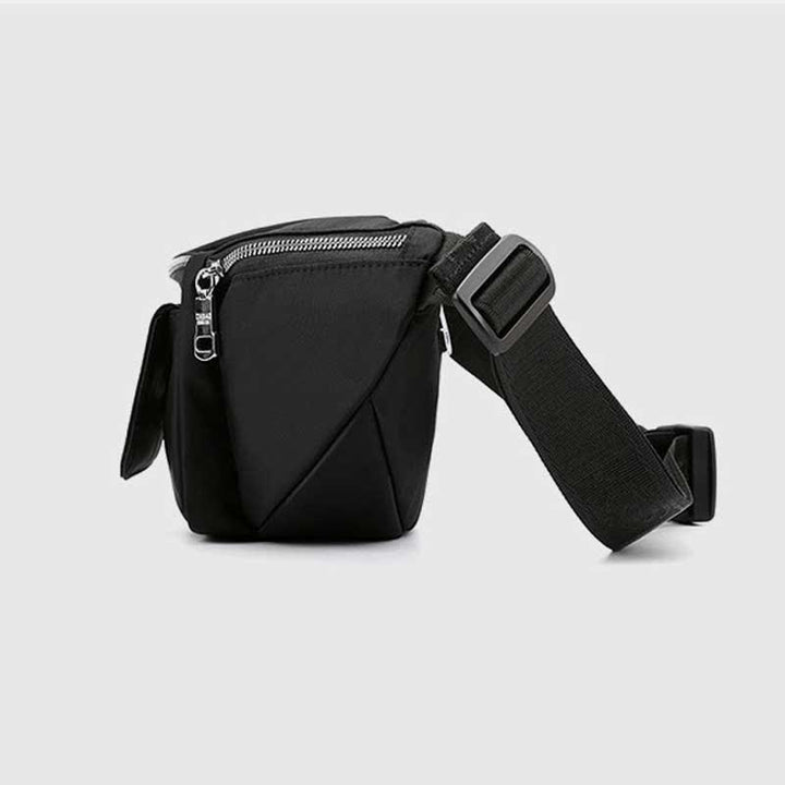 Nylon-Hüfttasche mit mehreren Taschen, leichte Brusttasche mit mehreren Tragemöglichkeiten, Hüfttasche