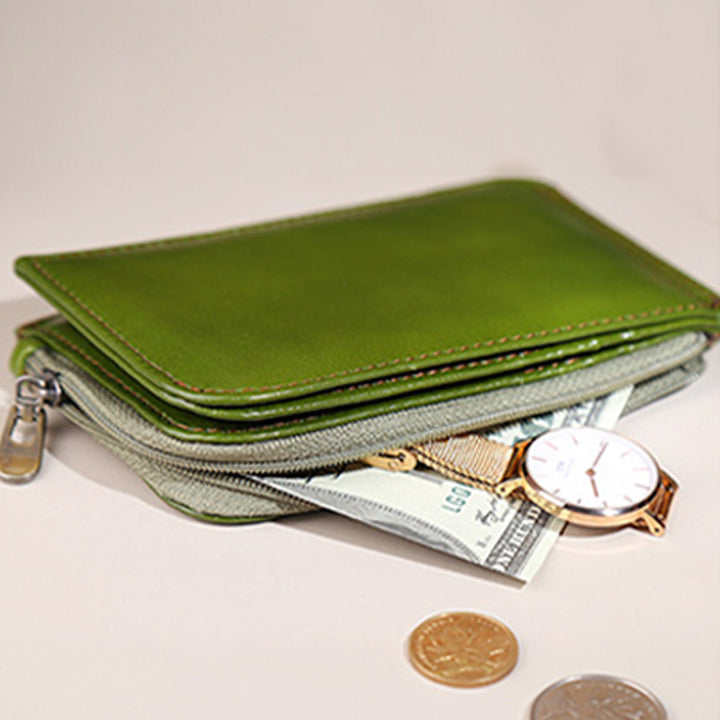 RFID-Diebstahlschutz Vintage-Geldbörse Kartenhalter