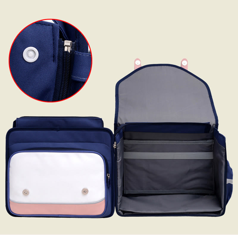 Rucksack für Kinder, horizontal, wasserdicht, zur Entlastung der Grundschule